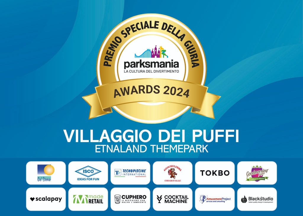 The Smurfs Village Awarded at Parksmania Awards 2024